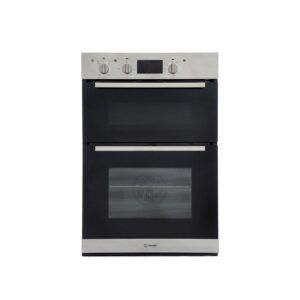 Indesit IDD6340IX Built In Double Oven Stainless Steel