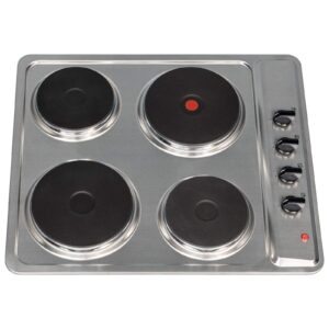 Sia PHP601SS 60cm Solid Plate Hob Stainless steel