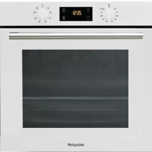 Hotpoint SA2540HWH 9 Function 66 Litre Single Oven White